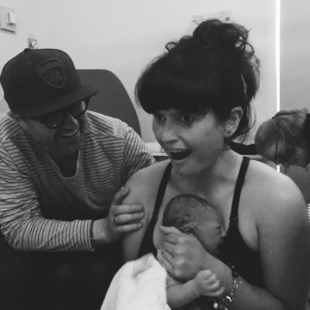 Mother and newborn image sharing a personal birth story, pregnancy journey, and positive childbirth experience.