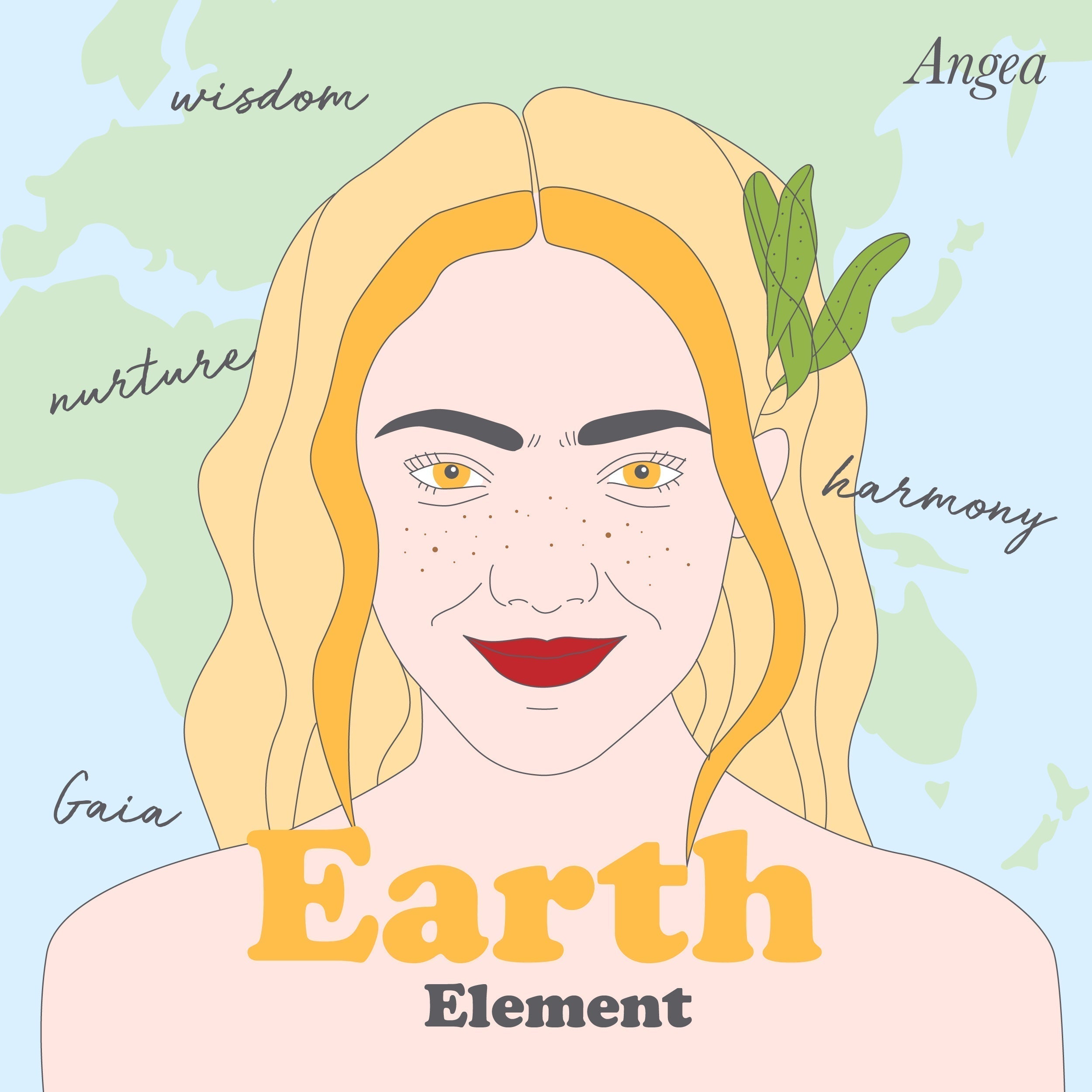 Earth Element Personality – Mother Gaia | Grounding, Balance & Nurturing Energy