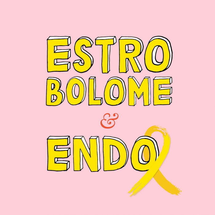 Estrobolome and Endometriosis infographic explaining the connection between gut microbiome, estrogen metabolism, hormone balance, and women's health.